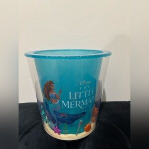 Disney The Little Mermaid Aqua Popcorn bowl AMC Exclusive